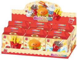 Qman 35012 - Mc burger menü építőjáték - 100% kompatibilis minden más kedvelt márkával