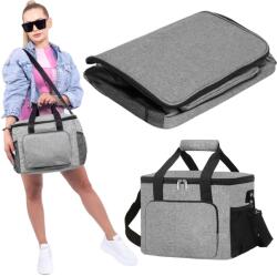 Springos Thermo táska - Szürke, Fekete (SPRI-CS0084)