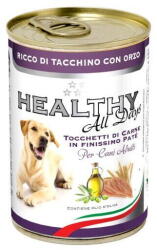 Healthy All Days HEALTHY ALL DAYS PATE+BITS PT CAINE ADULT CURCAN&ORZ 400 G (VBB0478)