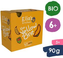 Ella's Kitchen BIO YELLOW ONE Плодовo пюре с банан (5x90 g) (EK002)