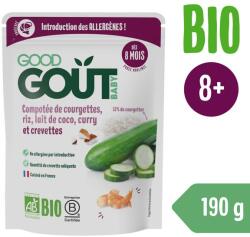 Good Gout BIO скариди с ориз, тиквички и кокосово мляко (190 г) (11795)