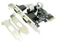 Approx APPPCIE2S 2db Soros port PCI-E Kártya (Low Profile hátlap a csomagban) (APPPCIE2S)