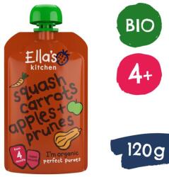 Ella's Kitchen BIO Тиква, морков, ябълка и слива (120 g) (EK019)