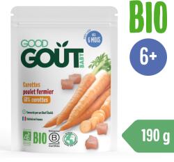 Good Gout BIO Морков с фермерско пиле (190 г) (27012)