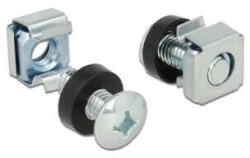 EMTEX Set surub RACK, nichelat, punga 50 bucati - EMTEX (M6-50-EMT)