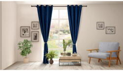 Heinner Set 2 draperii catifea 140x270 cm- Albastre (HR-VDR140-BLUE) - emida
