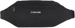 CANYON Borseta CANYON FB-1, urbana, neagra, 3 buzunare externe, 3 buzunare interne (CNS-FB1B1)
