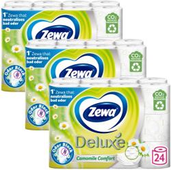 Zewa Deluxe Camomile Comfort 3 rétegű Toalettpapír 3x24 tekercs