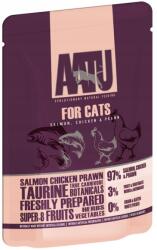 AATU For Cats Salmon, Chicken & Prawn 10 x 85 g