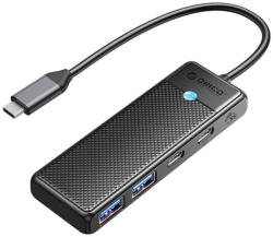 ORICO Hub 4in1 USB A3.0x2 + Type-C3.0x1 + PD100Wx1 (PAPW2AC-C3-015BKEPIP) - mi-one