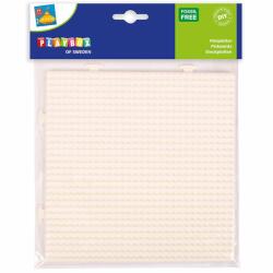 Playbox PlayBox: 5mm-es MIDI bioplastic összekapcsolható alaplap 15x15cm vasalható gyöngyökhöz 1db (2456481) - innotechshop