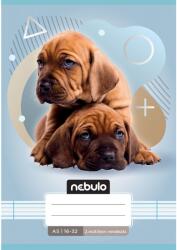 Nebulo Nebulo: Tűzött 2. osztályos vonalas füzet A5-ös 16-32 Állatos - Kutyás (VO2-AM-A5-12346769) - innotechshop
