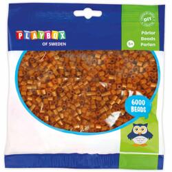 Playbox PlayBox: 5mm-es MIDI réz színű vasalható gyöngy 6000db-os csomag (2456363) - innotechshop