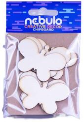 Nebulo Nebulo: Pillangók karton dekoráció 6db-os szett (KD-PI-6-8x12)