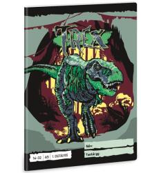 Ars Una Ars Una: T-Rex dinoszauruszos 1. osztályos vonalas füzet A/5 (53583468) - innotechshop