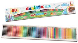 CARIOCA Tita Maxi Rainbow 80db-os színes ceruza szett - Carioca (42890) - innotechshop