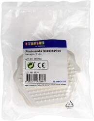 Playbox PlayBox: Hatszögletű tüskés alaplap 5 db-os csomag vasalható gyöngyökhöz (2456564) - innotechshop
