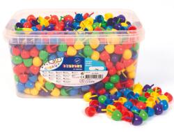 Playbox PlayBox: Színes mozaik pötyi 900 db-os szett vödörben 2cm (2471831) - innotechshop