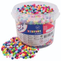 Playbox PlayBox: Színes 5000 db-os fűzhető gyöngy szett tárolóban (2472012) - innotechshop