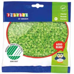 Playbox PlayBox: 5mm-es MIDI vasalható gyöngy világoszöld színben 6000db-os csomag (2456290) - innotechshop