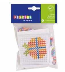 Playbox PlayBox: 5mm-es MIDI vasalható gyöngyök - Csíkos darabok 1000db-os csomag (2456173) - innotechshop