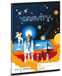 Ars Una Ars Una: Gravity űrhajós négyzethálós füzet A/5 (53633675)