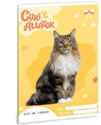Ars Una Ars Una: Cuki állatok - Norvég macska 3. osztályos vonalas füzet A/5 (53604293)