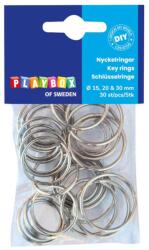 Playbox PlayBox: Fém kulcstartók három méretben 30db-os (2471038)
