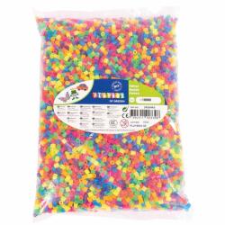 Playbox PlayBox: 5mm-es MIDI neon színű vasalható gyöngyök 10.000db-os csomag (2456449)