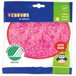 Playbox PlayBox: 5mm-es MIDI vasalható gyöngy pink színben 6000db-os csomag (2456284) - innotechshop