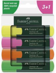 Faber-Castell Faber-Castell: 1548 Superfluorescent 4 db-os szövegkiemelő filc szett (254844) - innotechshop