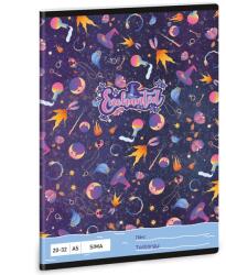 Ars Una Ars Una: Enchanted boszi mintás sima lapú füzet A/5 (53613509)