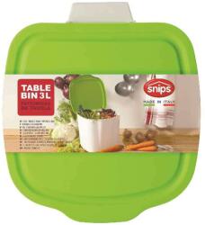Snips 000520 asztali szemetes kuka, 3 liter (000520)