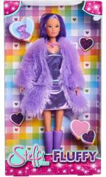 Simba Toys Steffi Love: Fluffy divatbaba lila ruhában - Simba Toys (105733666)