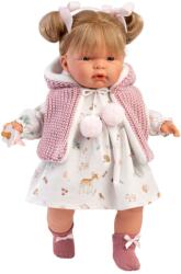 Llorens Llorens: Joelle 38cm-es baba hanggal őzikés ruhában (38354) - innotechshop
