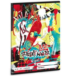 Ars Una Ars Una: Street Kings gördeszkás 2. osztályos vonalas füzet A/5 (53593573)