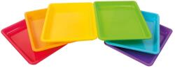 Playbox PlayBox: Színes műanyag tálca 28x22x3cm 1db (2472219) - innotechshop