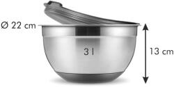 Tescoma GrandCHEF tál fedővel ø 20 cm, 3.0 l (428601.00)
