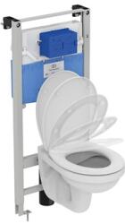 Ideal Standard Alpha Rl Sc S&c Prosys 120 M Perem Nélküli Wc + Wc-ülőke + Szerelőkeret Szett (is-r051501)