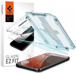 Spigen Samsung Galaxy S22 Kijelzővédő Üvegfólia - Spigen Glas. tR EZ Fit x 2 db (AGL04151)