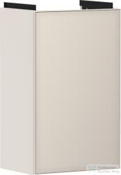 Hansgrohe XEVOLOS E 57, 5x34x24, 5 cm-es 1 ajtós, balos fali szekrény mosdó nélkül, matt/metál homok 54167790 (54167790)