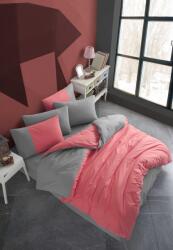 Hobby Home® Lenjerie pat poplin percale, Hobby Home, Diamond Coral, Anthracite