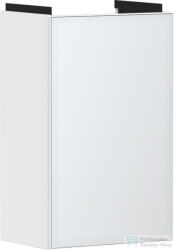 Hansgrohe XEVOLOS E 57, 5x34x24, 5 cm-es 1 ajtós, balos fali szekrény mosdó nélkül, matt/metálfehér 54166320 (54166320)