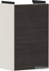 Hansgrohe XEVOLOS E 57, 5x34x24, 5 cm-es 1 ajtós, balos fali szekrény mosdó nélkül, matt homok/sötét tölgy 54167730 (54167730)