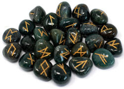 Ancient Wisdom Heliotróp - Vérkő - rúnakő csomag - 25 db (Rune-07)