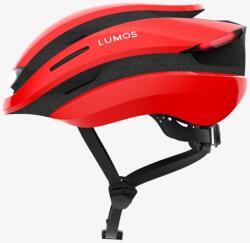 LUMOS Ultra indexelő, világító okos sisak piros