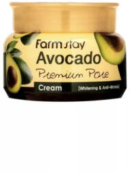 Avocado Premium Pórusszabályzó és öregedésgátló arckrém avokádó kivonattal 100 g - Avocado Premium FarmStay (FSAPPOAA100G)