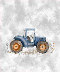 Takoy Panou 50x60 cm French terry Takoy model tractor pe câmp