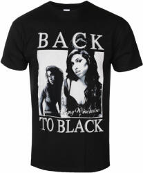 ROCK OFF Tricou bărbați Amy Winehouse - Back to Black - NEGRU - ROCK OFF - AMYTS06MB