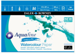 Daler-Rowney AQUAFINE tömb A4 12lap sima 300g